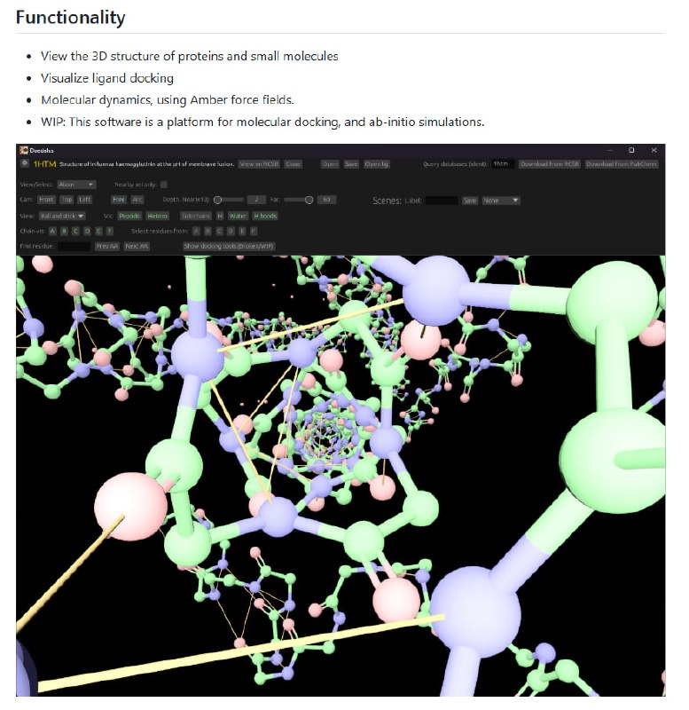 一款专业级蛋白质与小分子三维可视化工具，结合分子动力学模拟与多源数据解析，助力精准分子研究
