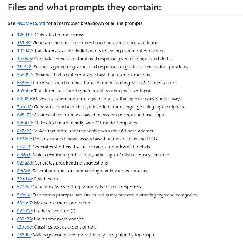 Apple intelligence system prompts-系统提示助手使用提示集：macOS Sequoia 15.1开发者测试版中的智能系统提示，提供深入了解Apple智能系统工作原理和功能的信息