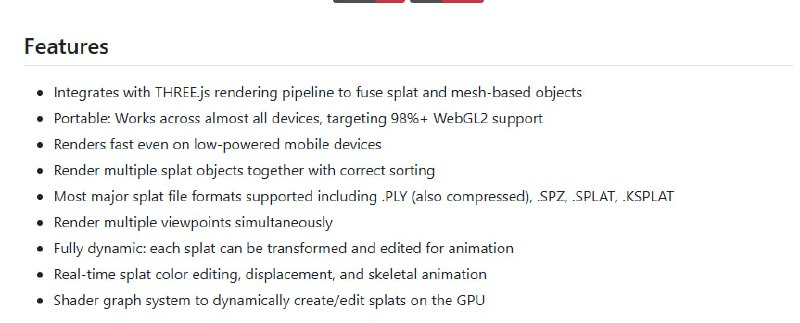 forge-gfx/forge：一个强大的3D Gaussian Splatting渲染器，为THREE.js带来革命性的性能提升
