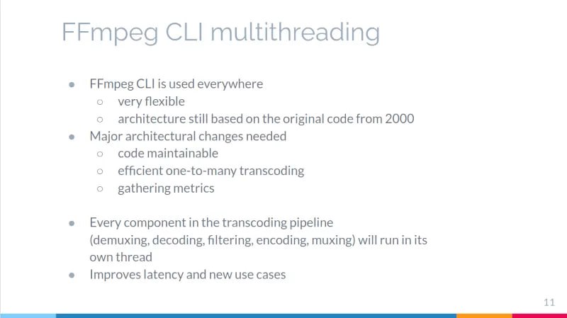 FFmpeg 6.0 将具有 AV1 硬件解码和许多其他功能知名多媒体开发商兼 VideoLAN 总裁 Jean-Baptiste Kempf 本周末在 FOSDEM 2023 上介绍了即将发布的 FFmpeg 6.0 版本以及 dav1d v1.1