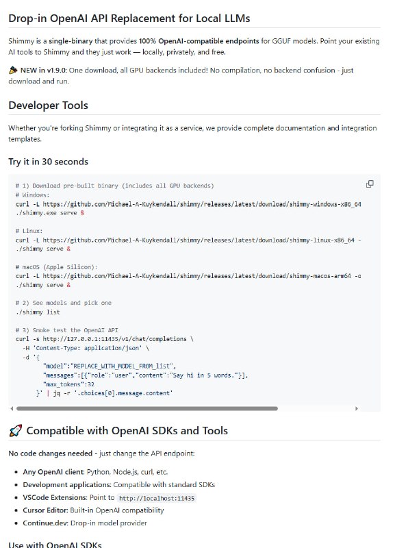 本地运行大模型推理需要复杂的Python环境、Ollama笨重二进制或llama.cpp编译烦恼，依赖多、启动慢、配置麻烦