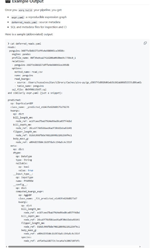 Xorq：面向多引擎计算的声明式表达式管理框架，助力构建可复用、跨 Python 与 SQL 的机器学习流水线