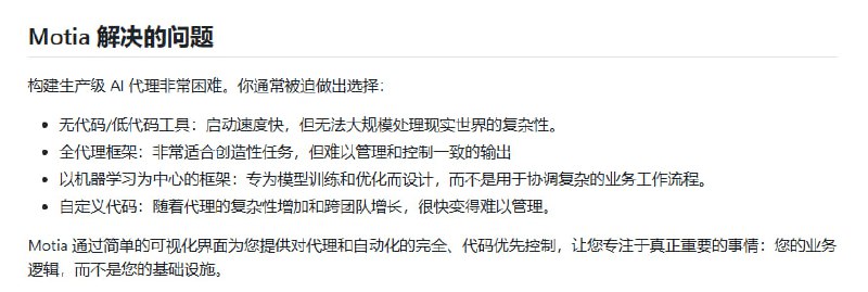 为软件工程师打造的AI Agent框架，让开发者在几分钟内创建、测试和部署生产级AI Agent，告别繁琐的DevOps