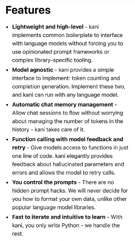 一个轻量级且高度可破解的框架，用于基于聊天的语言模型，具有工具使用/功能调用