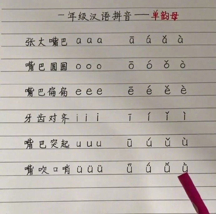 一年级的声母韵母顺口溜一年级的声母韵母顺口溜