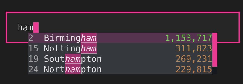 textual-autocomplete：一个Python库，用于在文本应用程序中创建下拉自动完成菜单，允许用户在键入时从建议列表中快速选择