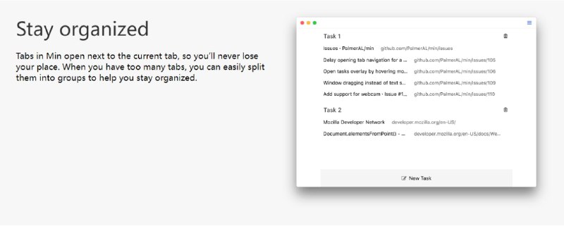 一种快速、极简的浏览器，可保护隐私Min | #浏览器一种快速、极简的浏览器，可保护隐私Min | #浏览器
