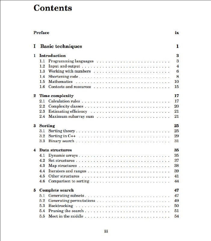 一本帮助程序员提高解决编程竞赛问题的能力的电子书：Competitive Programmer’s Handbook | #电子书作者Antti Laaksonen详细介绍了编程竞赛的基础知识、算法设计、数据结构、图论等核心内容