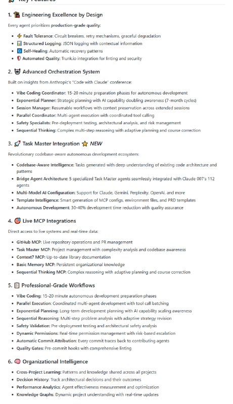 Claude 007 Agents：面向现代软件开发的统一 AI agent 协作系统，覆盖14大类、百余专业agent，助力高质量、自动化、协同式开发