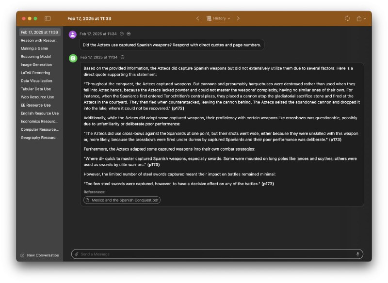 Sidekick：一款原生macOS应用，本地运行的AI助手，无需额外软件，即可从你的文件、文件夹和网站中获取信息，所有对话本地完成，数据本地保存