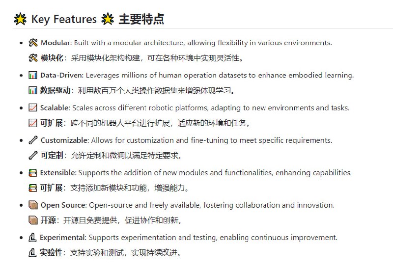 CYBER：一个通用的机器人操作系统，旨在通过模拟人类学习方式，让机器人能够适应各种任务和环境，具备学习、预测和记忆能力CYBER：一个通用的机器人操作系统，旨在通过模拟人类学习方式，让机器人能够适应各种任务和环境，具备学习、预测和记忆能力