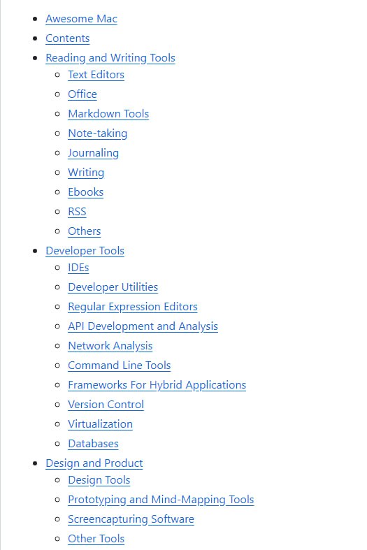 mac软件收集列表 | Awesome Mac | #工具mac软件收集列表 | Awesome Mac | #工具
