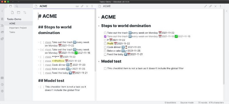 Obsidian Tasks：Obsidian知识库的任务管理器GitHub | 文档 | #ObsidianObsidian Tasks：Obsidian知识库的任务管理器GitHub | 文档 | #Obsidian
