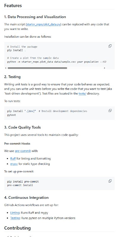 一个为Python项目量身打造的启动模板，让开发更高效、规范