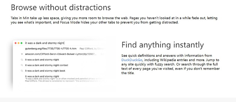 一种快速、极简的浏览器，可保护隐私Min | #浏览器一种快速、极简的浏览器，可保护隐私Min | #浏览器