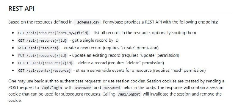 Pennybase：一个轻量级、低依赖的后端即服务（BaaS）解决方案，用不到1000行Go代码实现核心后端功能