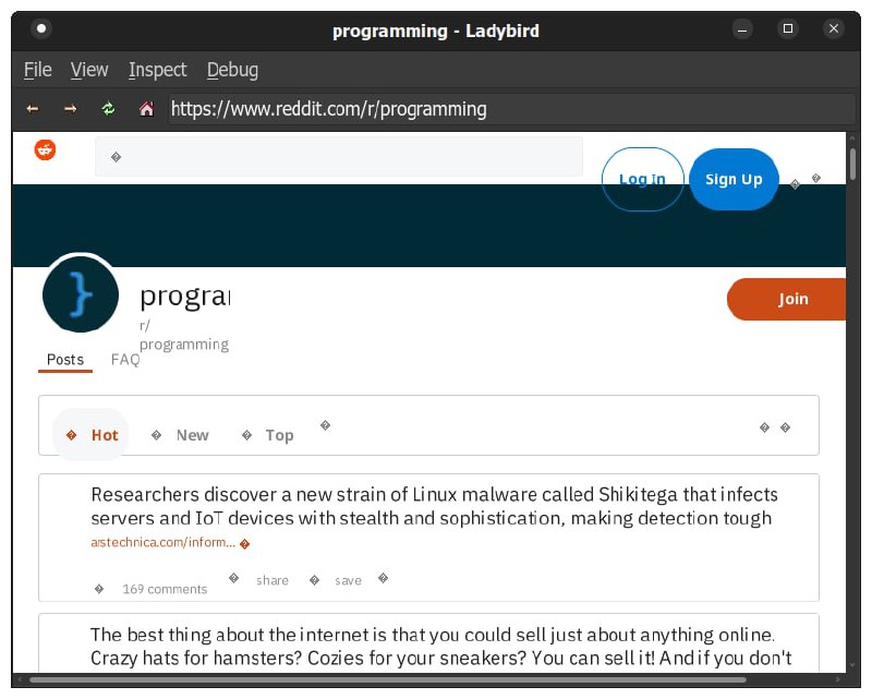 一个新的跨平台浏览器项目 | Ladybird一个新的跨平台浏览器项目 | Ladybird