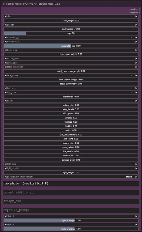 ComfyUI Portrait Master：ComfyUI的Portrait Master节点，旨在帮助AI图像创作者生成人像提示