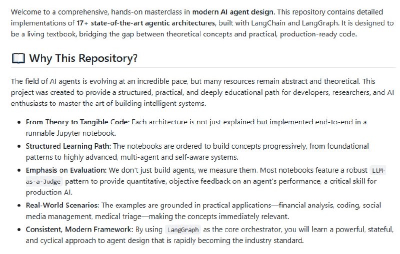 All Agentic Architectures：构建智能AI代理的最佳实践
