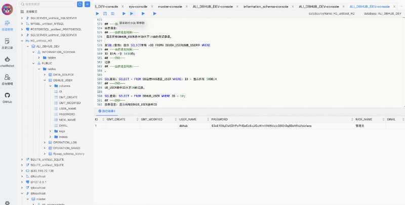 Chat2DB是阿里巴巴开源免费的多数据库客户端工具