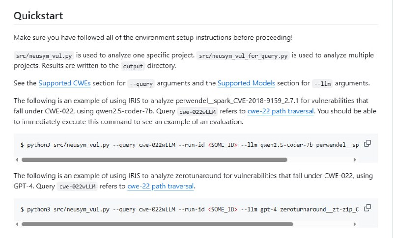 一款结合LLM与静态分析的神经符号框架，用于检测代码中的安全漏洞