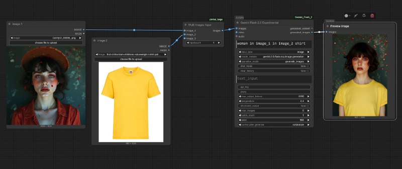 ComfyUI-Gemini_Flash_2.0_Exp：一个强大的ComfyUI自定义节点，整合了谷歌的Gemini Flash 2.0实验模型，让你在ComfyUI工作流中直接进行文本、图像、视频帧和音频的多模态分析