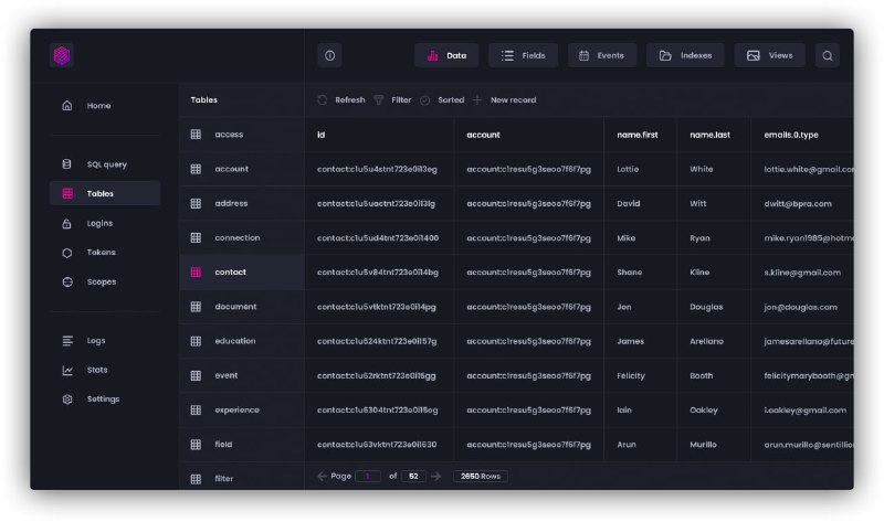 可扩展、分布式、协作式文档-图数据库，可用于实时 Web应用SurrealDB 是一个端到端的云原生数据库，适用于 Web、移动、无服务器、jamstack、后端和传统应用程序