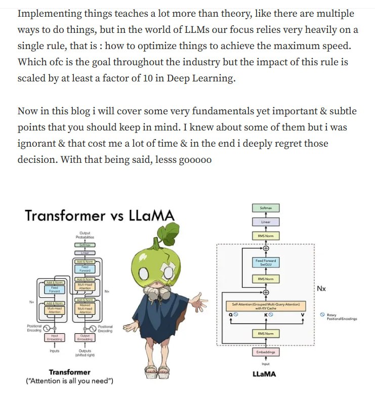 从零开始实现GPT和Llama模型，带来的不仅是代码，更是深刻的实践体悟