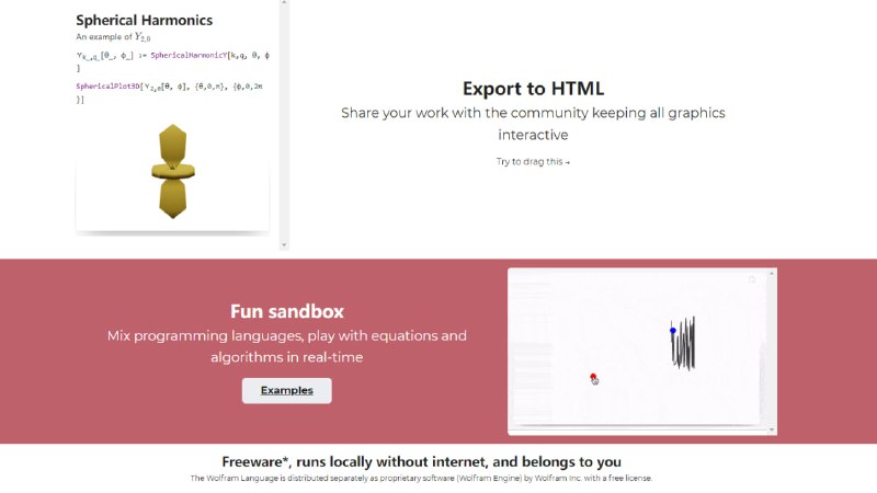 WLJS Notebook – 用于 Wolfram 语言的基于网络的开源笔记本界面