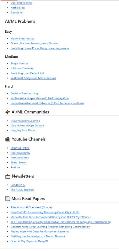 此仓库收集了用于学习人工智能和机器学习的免费资源