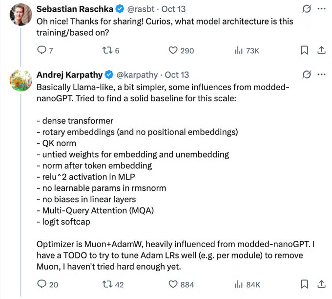 Karpathy 推出的 nanochat，不只是一个简单的“入门台阶”，它实质上是一个迷你实验室——一个可供任何人亲手尝试的小型语言模型系统