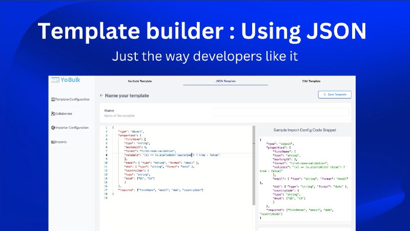 YoBulk：基于GPT3的智能 CSV 文件数据导入器，让 CSV 导入速度加快10倍YoBulk：基于GPT3的智能 CSV 文件数据导入器，让 CSV 导入速度加快10倍