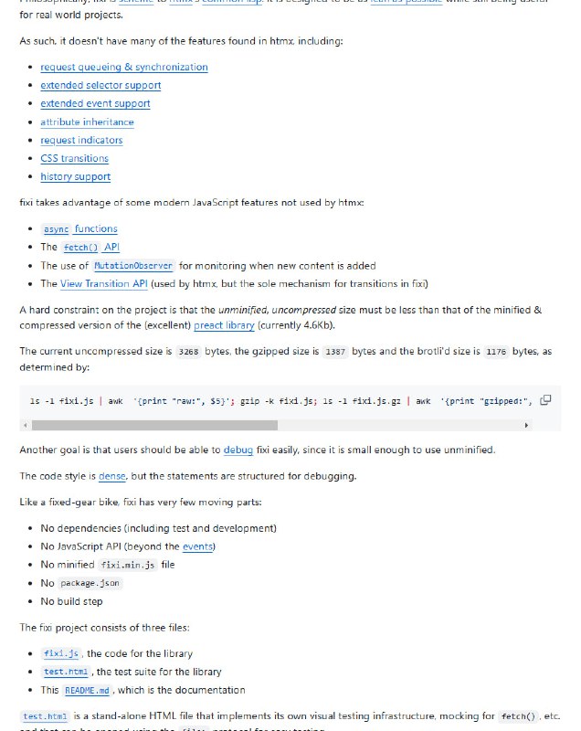 超轻量级的前端交互框架，用极简代码实现高效动态页面更新