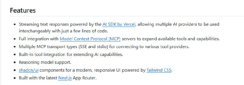 Scira MCP Chat：一个极简主义的MCP客户端，功能强大且易于使用