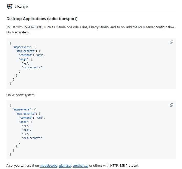 在线数据可视化通常需要手动编写复杂配置，生成图表流程繁琐且不易自动化