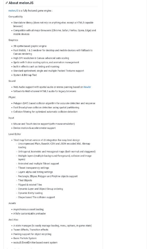 全新的轻量Javascript游戏引擎melonJS 2 是 melonJS 游戏引擎的现代版本