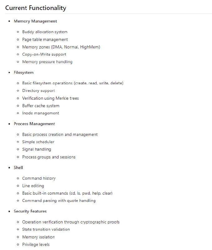 VEKOS：用Rust编写的实验性操作系统，专注于核心验证和安全性